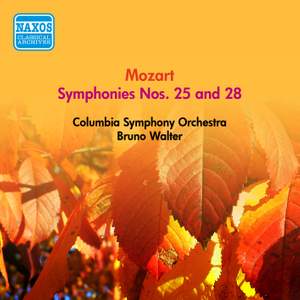 Mozart: Symphonies Nos. 25 and 28