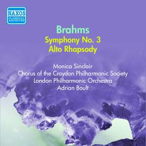 Brahms: Symphony No. 3