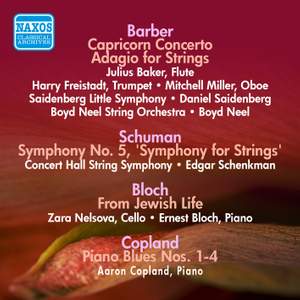 Barber: Capricorn Concerto & Adagio for Strings