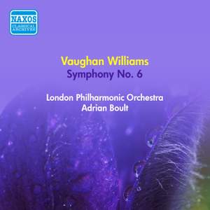 Vaughan Williams: Symphony No. 6 in E minor