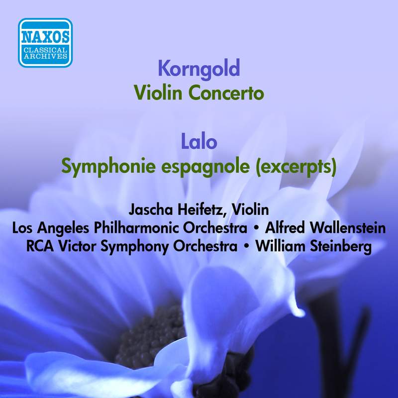 Jascha Heifetz plays Tchaikovsky, Conus, Sarasate & Korngold