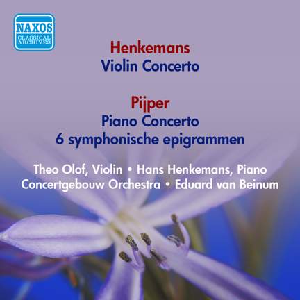 Henkemans: Violin Concerto