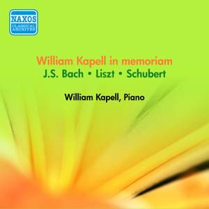 Bach, Liszt & Schubert: Piano works