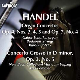 Handel: Organ Concertos