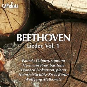 Beethoven: Lieder, Vol. 1