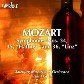 Mozart: Symphonies Nos. 34 - 36
