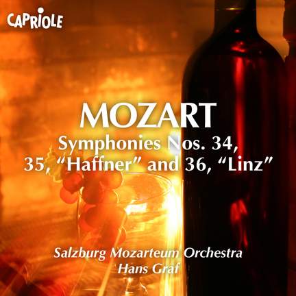 Mozart: Symphonies Nos. 34 - 36