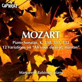 Mozart: Piano Sonatas Nos. 10 - 12