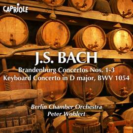 JS Bach.: Brandenburg Concertos Nos. 1-3