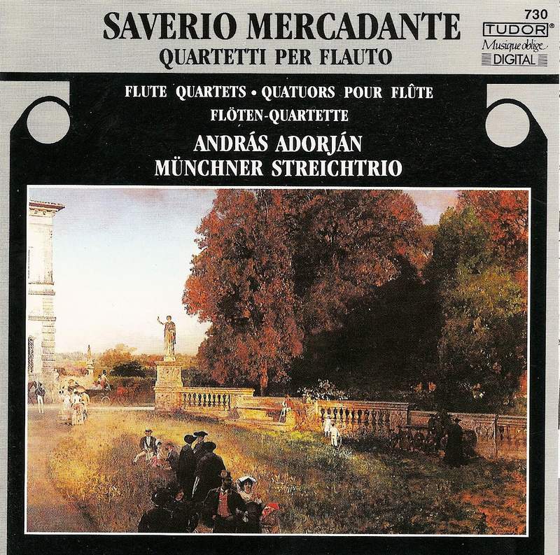 メルカダンテ・ガンバロ／ウィンドカルテット Mercadante & Gambaro: Wind Quartets - Dynamic: CDS107