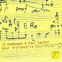 12 Hommages à Paul Sacher pour Violoncelle