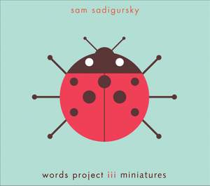 SADIGURSKY, Sam: Words Project III Miniatures