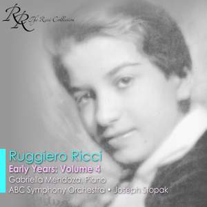 Ruggiero Ricci: Early Years, Vol. 4