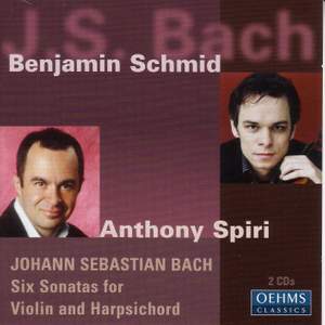 JS Bach: 6 Sonatas for Violin and Harpsichord