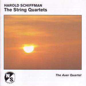 SCHIFFMAN, H.: String Quartets Nos. 1 and 2 / Capriccio (Auer String Quartet) Product Image