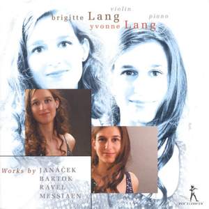 Brigitte & Yvonne Lang play works for violin & piano Product Image