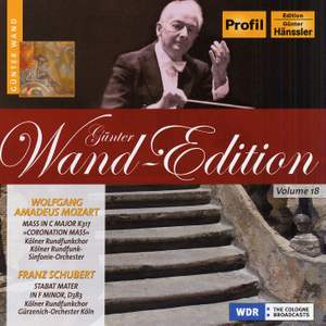 MOZART, W.A.: Mass No. 16, 'Kronungsmesse' (Coronation Mass) / SCHUBERT: Stabat Mater, D. 383 (Wand Edition, Vol. 18)