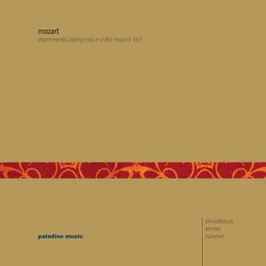 Mozart: Divertimento in E flat major, K563