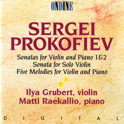 Prokofiev: Violin Sonatas