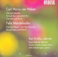Clarinet Chamber Music by Weber & Mendelssohn