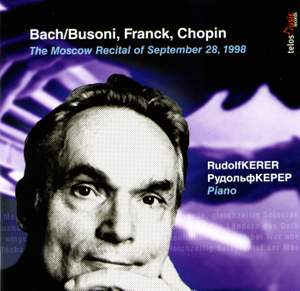 The Moscow Recital of September 28, 1998