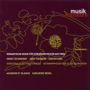 Romantische Musik fur Streichorchester aus Tirol