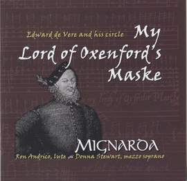 My Lord of Oxenford's Maske: Edward de Vere and his circle