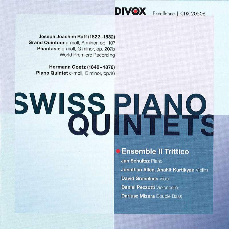 Vaughan Williams & Goetz: Piano Quintets in C Minor - Es-Dur 