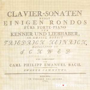 CPE Bach: Keyboard Sonatas