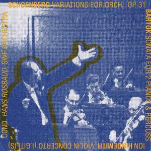 Rosbaud Conducts 3 Masterpieces of the 20th Century