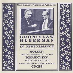 Bronislaw Huberman in Performance