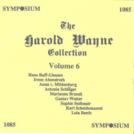The Harold Wayne Collection, Vol. 6 (1902-1907)