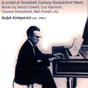 A Recital of Twentieth Century Harpsichord Music (1961)