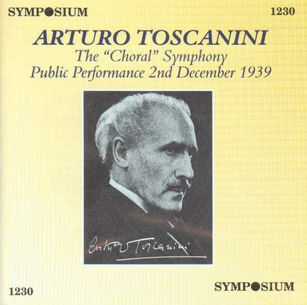 The 'Choral' Symphony - Public Performance 2 Dec 1939