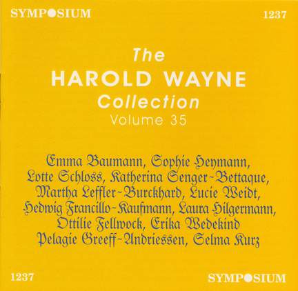 The Harold Wayne Collection, Vol. 35 (1900-1904)
