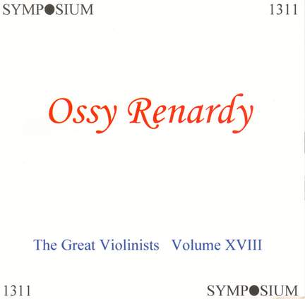 The Great Violinists, Vol. 18