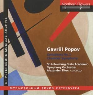 Popov: Chamber Symphony for Seven Instruments and Symphony No. 1