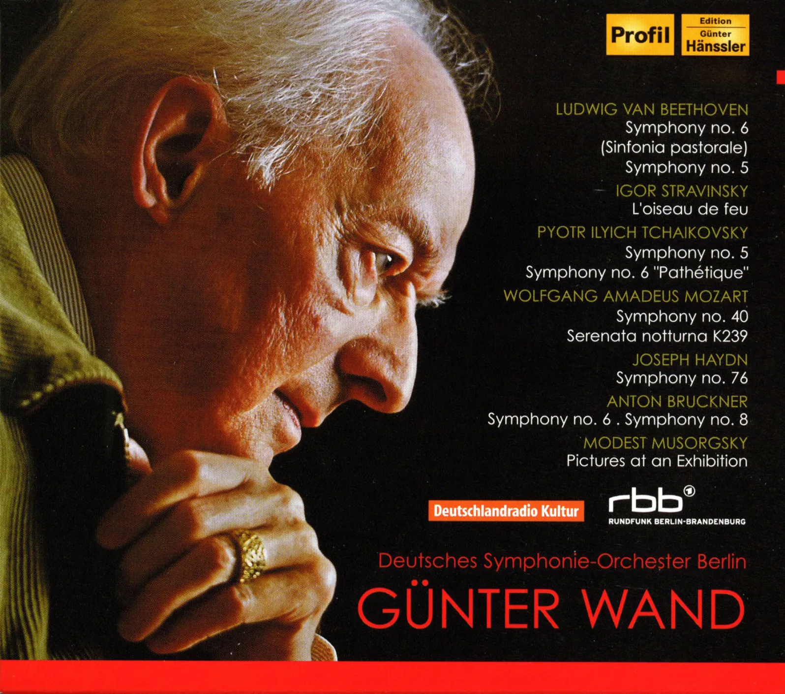 DVD4枚ボックスセットGunter Wand Edition\" Part 1 Amazon.com: Gunter Wand Edition, Part One / Bruckner, Haydn