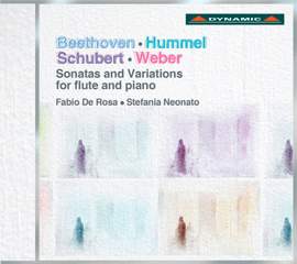 Sonatas and Variations for flute and piano