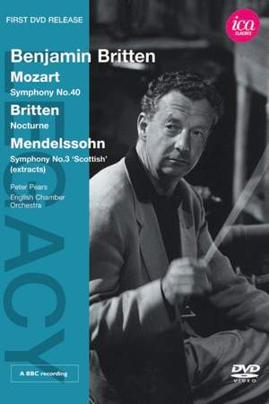 Benjamin Britten conducts Mozart & Britten