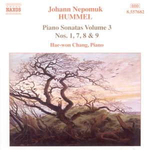 Hummel: Piano Sonatas, Vol. 3 - Nos. 1, 7, 8 & 9