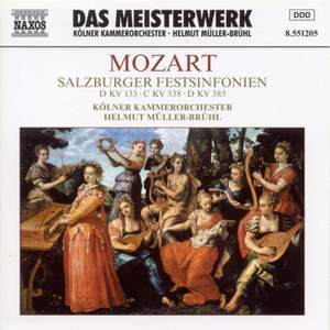 Mozart: Salzburg Festival Symphonies (Symphonies Nos. 20, 34 and 35)