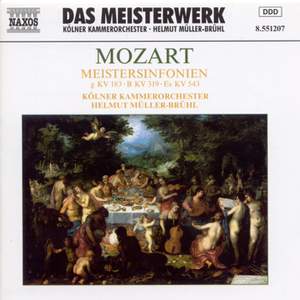 Mozart: Master Symphonies (Symphonies Nos. 25, 33, and 39)