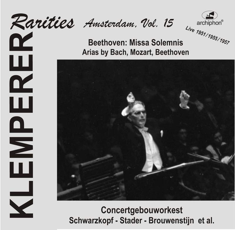 Otto Klemperer conducts the Concertgebouw Orchestra