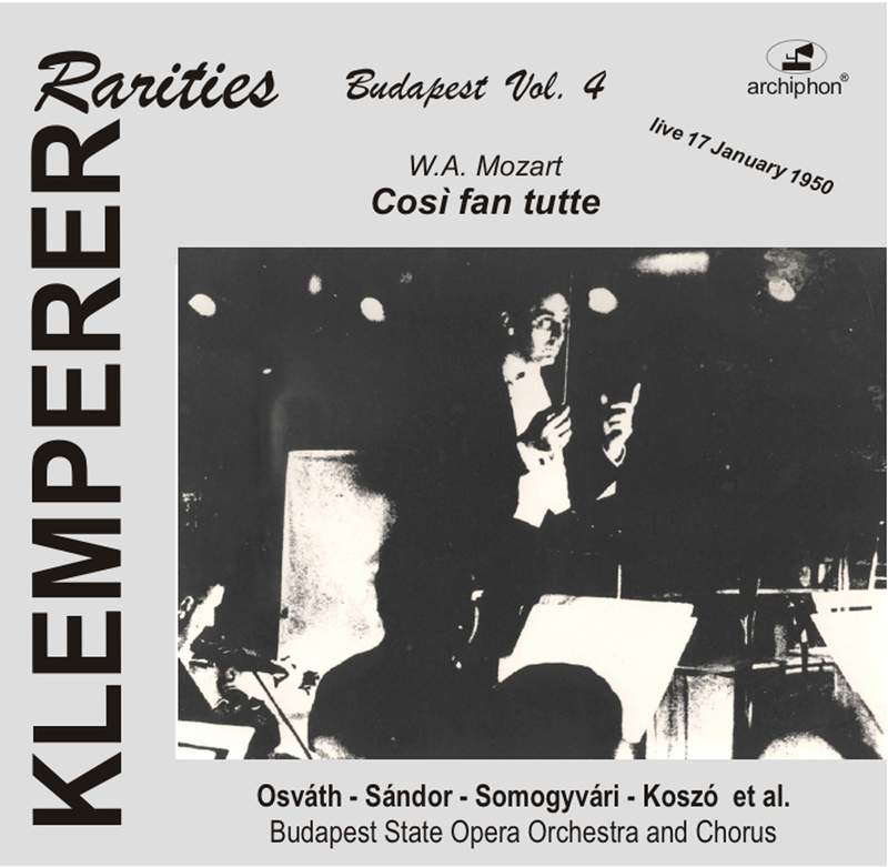 Klemperer Rarities: Budapest, Vol. 2 (1948) - Archiphon: ARC-WU066