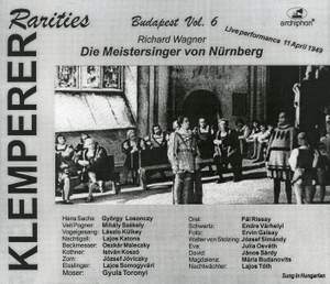 Klemperer Rarities: Budapest, Vol. 6 (1949)