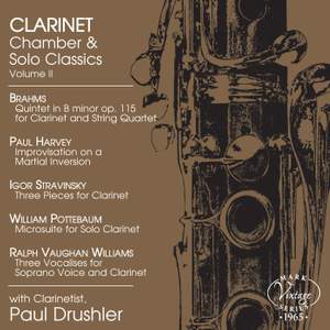 Clarinet Chamber & Solo Classics, Vol. 2