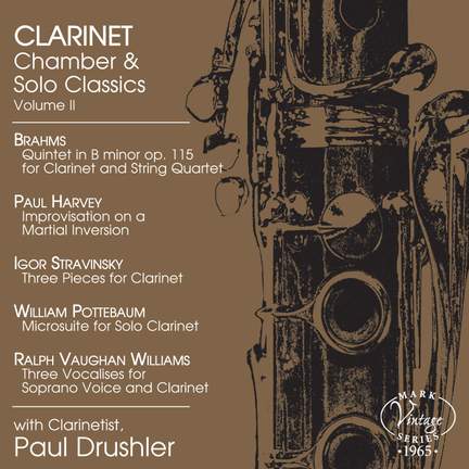 Clarinet Chamber & Solo Classics, Vol. 2