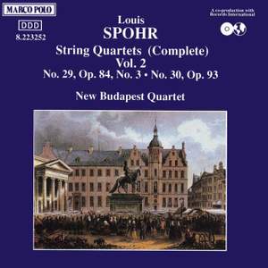 Louis Spohr: String Quartets, Volume 2