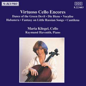 Virtuoso Cello Encores